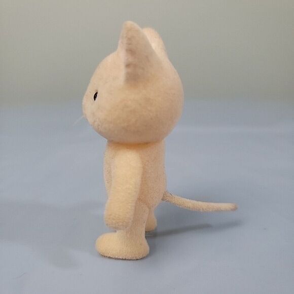 Calico Critters Sylvanian Families Silk Cream Color Cat Family Sister/Brother - Picture 4 of 5
